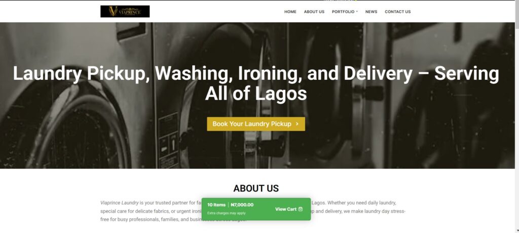 Viaprince Laundry
